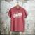 Proud Father Of A 2025 Senior Baseball Dad Graduation Men's Comfort Colors T-Shirt Crimson