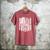 Retro American Flag Baseball Dad On Back Father's Day Premium Men's Comfort Colors T-Shirt Crimson Retro American Flag Baseball Dad On Back Father's Day Premium Men's Comfort Colors T-Shirt Crimson