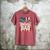 Retro American Flag Baseball Dad Father's Day Men's Comfort Colors T-Shirt Crimson Retro American Flag Baseball Dad Father's Day Men's Comfort Colors T-Shirt Crimson