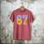 Six Seven Baseball Drip Men's Comfort Colors T-Shirt Crimson Six Seven Baseball Drip Men's Comfort Colors T-Shirt Crimson