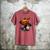 Spooky Halloween Scary Pumpkin Baseball Player Witchy Vibes Men's Comfort Colors T-Shirt Crimson