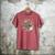 Stealing Bases And Hearts Baseball Puns Sports Men's Comfort Colors T-Shirt Crimson