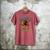 Stoneage Caveman Neolithic History Baseball Dad Father Men's Comfort Colors T-Shirt Crimson