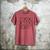 Tic Tac Toe Love Hearts Romantic Valentine Raglan Baseball Tee Men's Comfort Colors T-Shirt Crimson