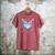 Valentines Baseball Heart Dripping Ice Cream Gen Z Alpha Men's Comfort Colors T-Shirt Crimson