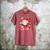 Women's Baseball Drip Ice Cream Boys Kids Youth Valentines Men's Comfort Colors T-Shirt Crimson