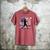 Women's Batter Patriotic American Flag Baseball Silks Men's Comfort Colors T-Shirt Crimson Women's Batter Patriotic American Flag Baseball Silks Men's Comfort Colors T-Shirt Crimson