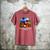 Women's Father Son Baseball Father's Day Men's Comfort Colors T-Shirt Crimson