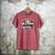 Women's Never Underestimate An Old Man Who Plays Baseball Men's Comfort Colors T-Shirt Crimson