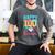 100 Days Of School Kids Baseball Drip 100th Day Of School Men's Comfort Colors T-Shirt Pepper