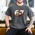 6 7 Six Seven American Baseball Graphic Men's Comfort Colors T-Shirt Pepper 6 7 Six Seven American Baseball Graphic Men's Comfort Colors T-Shirt Pepper