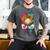 67 Ice Cream Drip Baseball Number 67 Player 67th Birthday Premium Tri-Blend Men's Comfort Colors T-Shirt Pepper