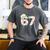 Baseball 67 Drip Six Seven Baseball Dripping Boys Kids Men's Comfort Colors T-Shirt Pepper