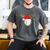 Baseball Christmas Reindeer Santa Hat Sports Player Xmas Men's Comfort Colors T-Shirt Pepper