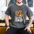 Baseball Dad Fathers Day Men's Comfort Colors T-Shirt Pepper Baseball Dad Fathers Day Men's Comfort Colors T-Shirt Pepper