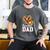 Baseball Dad Leopard Heart Colorful Premium Men's Comfort Colors T-Shirt Pepper Baseball Dad Leopard Heart Colorful Premium Men's Comfort Colors T-Shirt Pepper