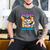Baseball Dad Squad Fox On The Bat Premium Men's Comfort Colors T-Shirt Pepper Baseball Dad Squad Fox On The Bat Premium Men's Comfort Colors T-Shirt Pepper