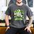 Baseball Drip Ice Cream Shamrock Irish St Patricks Men Men's Comfort Colors T-Shirt Pepper