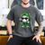 Baseball Drip Ice Cream Shamrock Kids Boy St Patrick’s Day Men's Comfort Colors T-Shirt Pepper