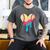 Baseball Drip Melting Ice Cream Baseball Heart Boys Girls Men's Comfort Colors T-Shirt Pepper Baseball Drip Melting Ice Cream Baseball Heart Boys Girls Men's Comfort Colors T-Shirt Pepper