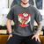 Baseball Ice Cream Drip Baseball Strawberry For Youth Red Men's Comfort Colors T-Shirt Pepper Baseball Ice Cream Drip Baseball Strawberry For Youth Red Men's Comfort Colors T-Shirt Pepper