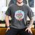 Baseball Ice Cream Heart Sunglasses Youth Boys Valentine Men's Comfort Colors T-Shirt Pepper
