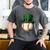 Baseball Leprechaun Hat Saint Patrick Retro Men's Comfort Colors T-Shirt Pepper