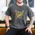 Baseball Mardi Gras Home Plate Ice Cream Drip Carnival Mask Men's Comfort Colors T-Shirt Pepper