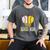 Bonus Mom Of Both Half Baseball Softball Ice Cream Drip Men's Comfort Colors T-Shirt Pepper