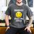 Boobies Make Me Smile Mardi Gras Raglan Baseball Tee Men's Comfort Colors T-Shirt Pepper