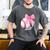 Cute Coquette Baseball Pink Bow Player & Fan Girls Men's Comfort Colors T-Shirt Pepper