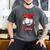 Cute Dripping Baseball Lover Valentines Day Boys Kids Men's Comfort Colors T-Shirt Pepper