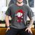 Cute Game Day Baseball Ice Cream Drip Valentine Love XOXO Men's Comfort Colors T-Shirt Pepper