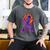 Drip Skeleton Batting Baseball Halloween Men's Comfort Colors T-Shirt Pepper