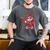 Drippy Baseball Mascot Valentine Heart Glasses Cartoon Men's Comfort Colors T-Shirt Pepper