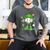 Kids Boys Happy St Patricks Day Kids Baseball Ice Cream Drip Men's Comfort Colors T-Shirt Pepper