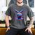 Neon Dripping Baseball And Bats Colorful Sports Art Men's Comfort Colors T-Shirt Pepper