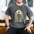 Retro Skeleton Baseball Dad Tarot Card Halloween Sport Lover Men's Comfort Colors T-Shirt Pepper Retro Skeleton Baseball Dad Tarot Card Halloween Sport Lover Men's Comfort Colors T-Shirt Pepper