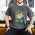 St Patrick Day Baseball Drip Ice Cream Kids Boys Men Men's Comfort Colors T-Shirt Pepper St Patrick Day Baseball Drip Ice Cream Kids Boys Men Men's Comfort Colors T-Shirt Pepper