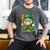 St Patricks Day Baseball Ice Cream Baseball Player Cartoon Men's Comfort Colors T-Shirt Pepper St Patricks Day Baseball Ice Cream Baseball Player Cartoon Men's Comfort Colors T-Shirt Pepper