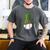 St Patricks Day Shamrock Baseball Saint Paddy's Kids Boys Men's Comfort Colors T-Shirt Pepper