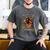 Stoneage Caveman Neolithic History Baseball Dad Father Men's Comfort Colors T-Shirt Pepper