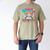 100 Days Of School Baseball Boys Kids 100th Day Of School Men's Comfort Colors T-Shirt Khaki