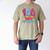100 Days Of School Baseball Drip 100th Day Of School Men's Comfort Colors T-Shirt Khaki