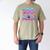 100 Days Of School Baseball Dripping Ice Cream 100th Day Men's Comfort Colors T-Shirt Khaki