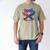 2026 American Flag Baseball Ice Cream Drip Bats Boys Men's Comfort Colors T-Shirt Khaki 2026 American Flag Baseball Ice Cream Drip Bats Boys Men's Comfort Colors T-Shirt Khaki
