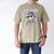 67 Meme Six Seven Bruh Baseball Ice Cream Drip Men's Comfort Colors T-Shirt Khaki