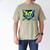 Awesome 67 Baseball Drip Effect Baseball 6-7 Meme Graphic Premium Tri-Blend Men's Comfort Colors T-Shirt Khaki