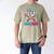 Baseball 10 Year Old Ice Cream Drip 10th Bday Double Digits Men's Comfort Colors T-Shirt Khaki