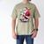 Baseball Christmas Santa Claus Batter Baseball Drip Men's Comfort Colors T-Shirt Khaki Baseball Christmas Santa Claus Batter Baseball Drip Men's Comfort Colors T-Shirt Khaki